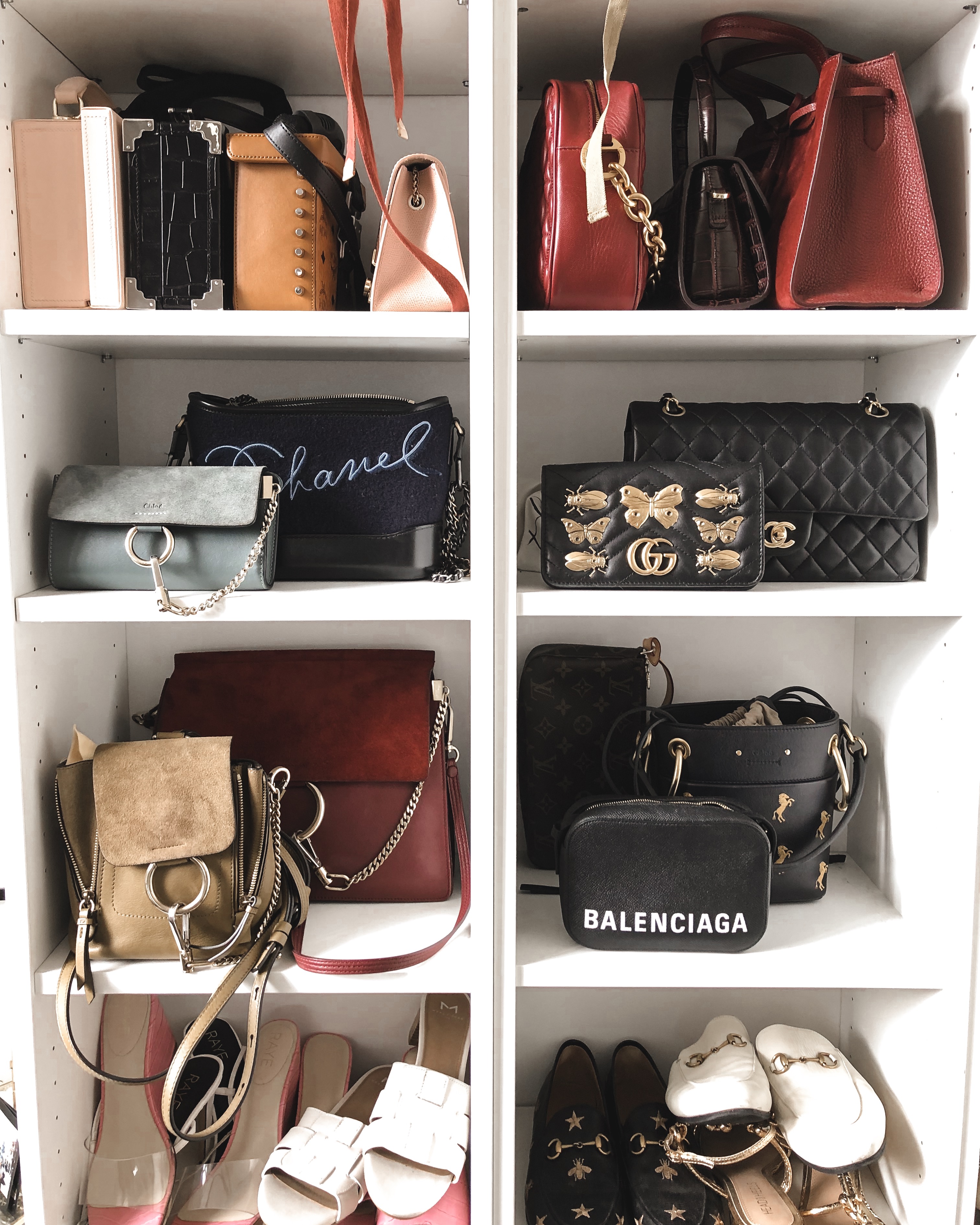 Leather Bags Dry Cabinets Storage